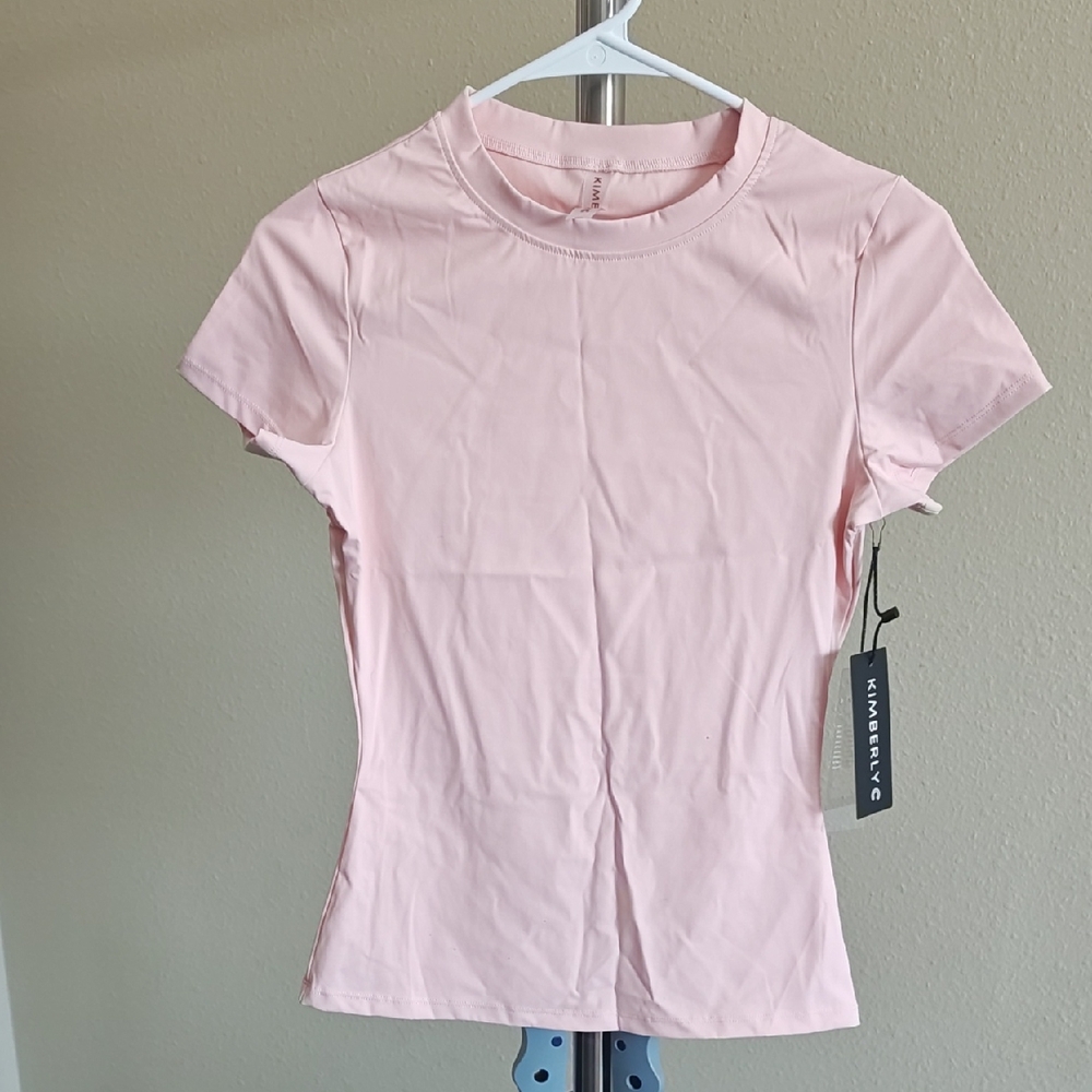 Pink Short Sleeve Top